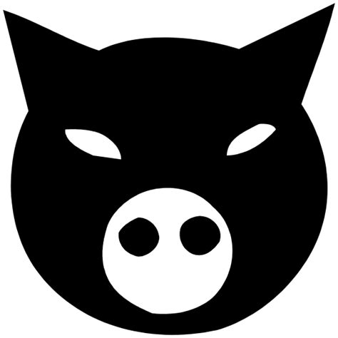 Evil Pig Sticker