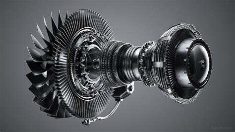 Jet Engine Engineering Turbine Engine