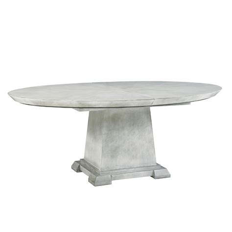 All accent table bar / counter stool bed bookcase / etagere cabinet center table chair chest cocktail table console credenza / buffet / server. Maxim Pedestal Dining Table | Lillian August LA20010 ...