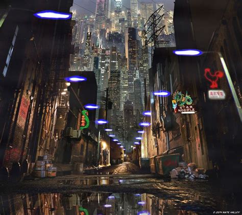 Cyberpunkheroism Cities Cyberfantasyreal Cyberpunk City