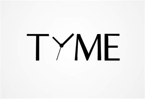 Time Logo Clever Logo Logo Design Creative Typographic Logo Design