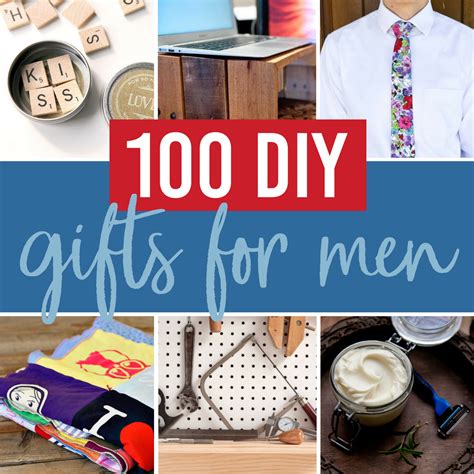 Whether it's your husband or boyfriend, what to make as a creative and. Creative DIY Gift Ideas for Men | From The Dating Divas