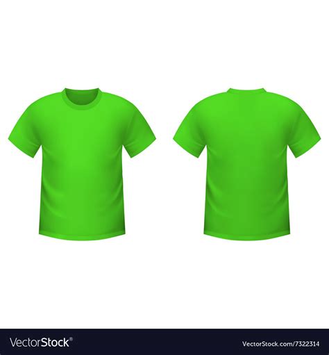 Green Tshirt Template
