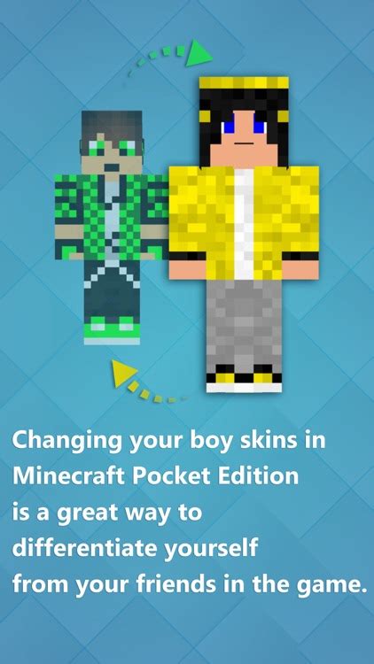 Best Boy Skins Texture Collection For Minecraft Pocket Edition By Jie