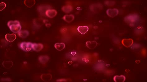 Love Hearts Red Background 4k Wallpapers Hd Wallpapers