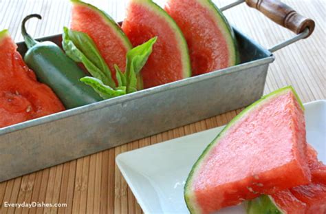 Tequila Soaked Watermelon Wedges Recipe