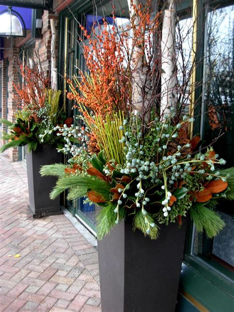 Custom Container Winter Container Gardening Fall Container Gardens