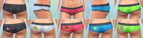 Booty Shorts For Sims 4 Request And Find The Sims 4