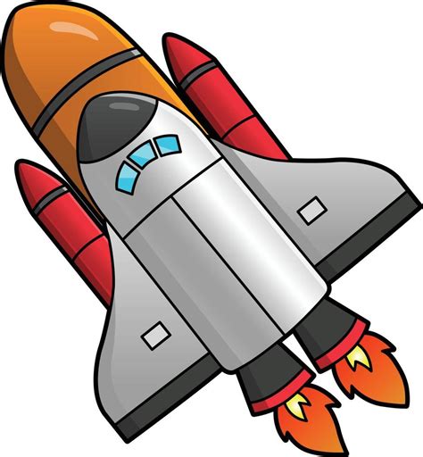 Rocket Cartoon Clipart Vector Art At Vecteezy
