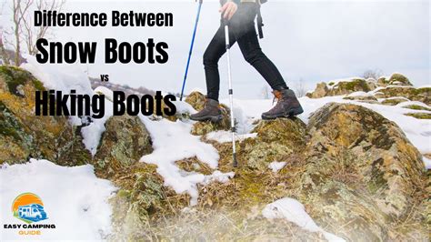 Snow Boots Vs Hiking Boots Which One Is Best For You 2023