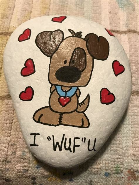 20 Magnificient Diy Painted Rocks Ideas With Animals Dogs For Summer