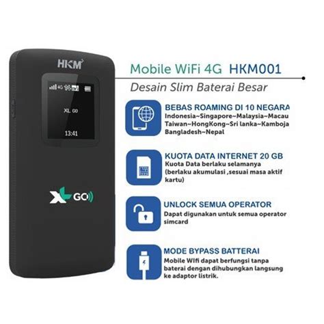 A great little modem/router combo that provides what most users need without the extra. Mifi Modem Wifi 4G All Operator HKM001 Free Perdana XL Go IZI di Lapak Lazim Official Store ...