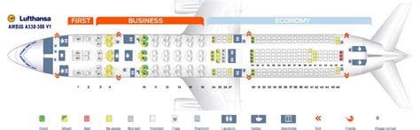 Airbus A330 300 Seat Plan Lufthansa Bios Pics