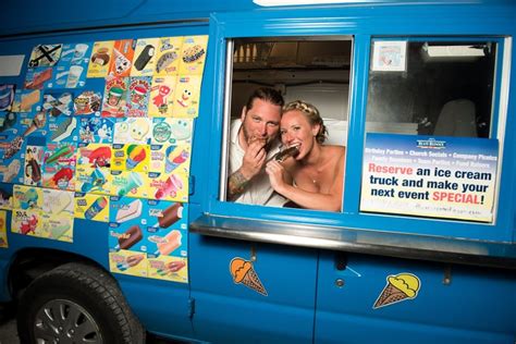 Ice Cream Truck Summer Wedding Ideas POPSUGAR Love Sex Photo