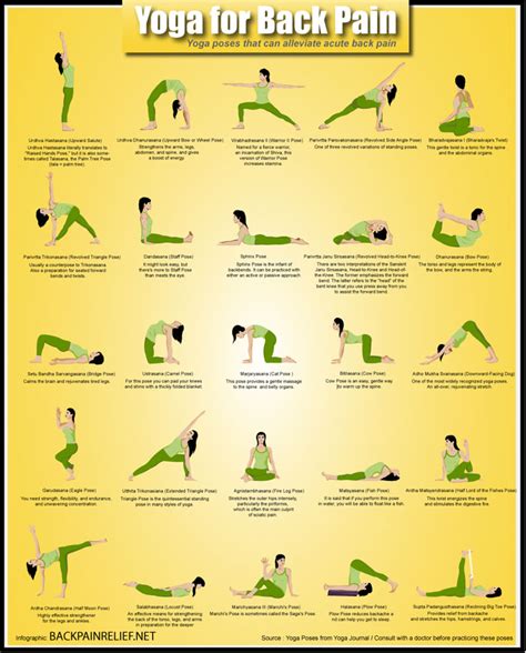 This means that it will help people. Yoga Asanas for Chronic Back Pain Relief! (Infographic ...