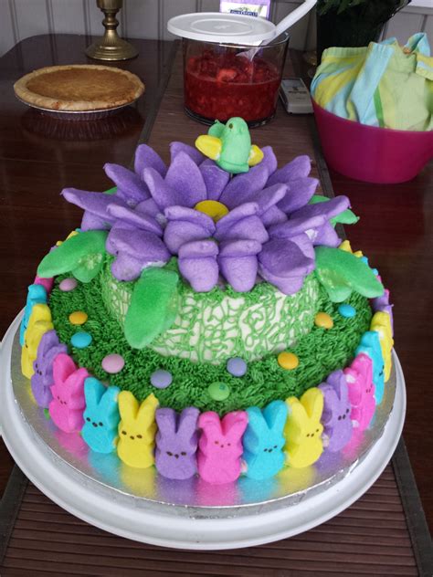 Peeps Cake For Easter