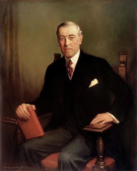 President Woodrow Wilson Portrait 1913 Photograph By Propaganda Express