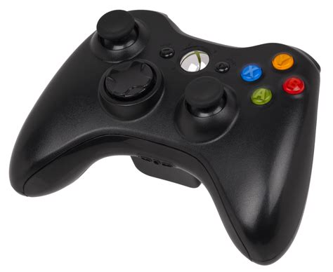Xbox 360 Controller Classic Black Png Image Purepng