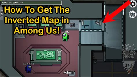 How To Get The Inverted Skeld Map In Among Us Youtube