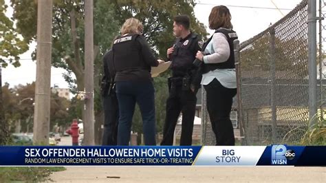 Registered Sex Offenders Arrested Following Halloween Home Visits Youtube