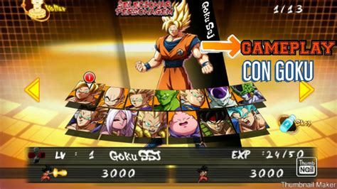 It was developed by dimps, and released on playstation. DRAGON BALL TAP BATTLE FIGHTER Z MOD!! GAMEPLAY CON GOKU ...