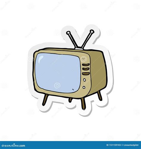 Cartoon Of Tv Or Television News Woman Or Female Reporter Or Presenter