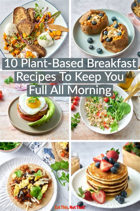 10 Deliciously Simple Plant Based Breakfast Recipes Plant Based