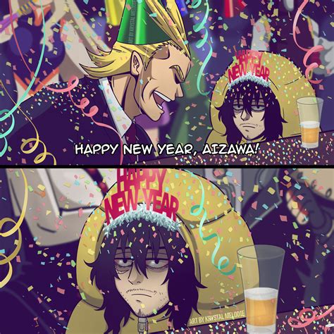 Happy New Year Aizawa My Hero Academia Know Your Meme