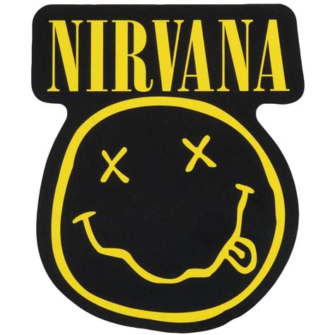 Sticker Band Stickers Nirvana Logo Nirvana
