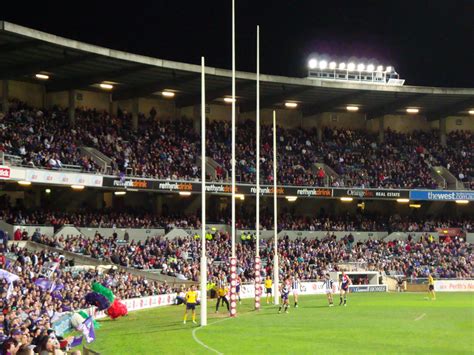 Afl Goal Posts Manufacture And Installation Marindust Perth Wa