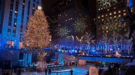 Rockefeller Center Christmas Tree Lighting 2018