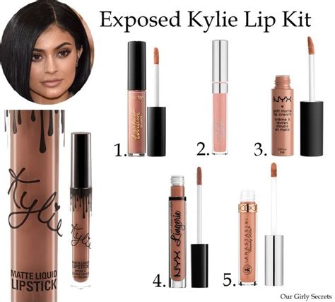 Our Girly Secrets Dupes Kylie Jenner Lip Kit 2