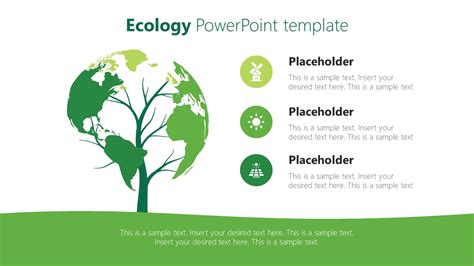 Ecology Green Powerpoint Shapes Slidemodel