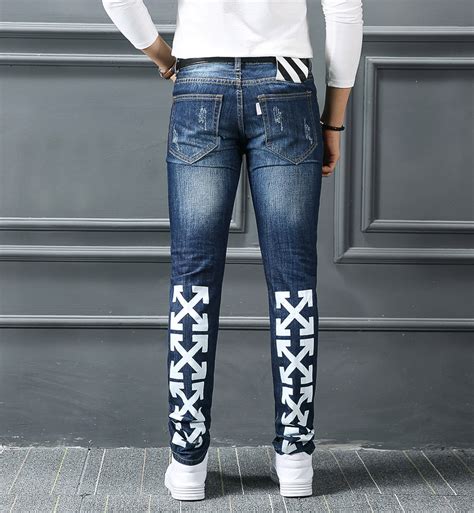 Cheap Off White Jeans For Men 351375 Replica Wholesale 5000 Usd