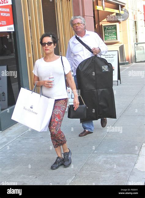 Stand Up Comedian Ron White Goes Shopping In Beverly Hills With His