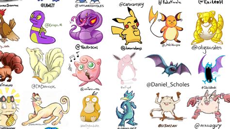 The First 151 Pokémon Drawn By 151 Different Artists