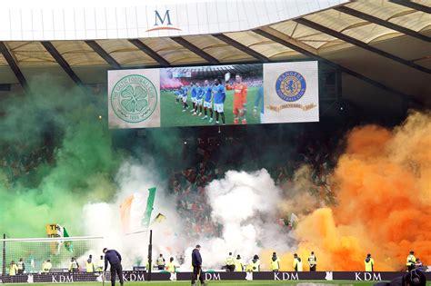 Inside Rangers And Celtic Fans Pyro Displays As Videos Show What Its