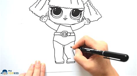 How To Draw Lol Doll With Pencil According To Instructions Fast And Easy