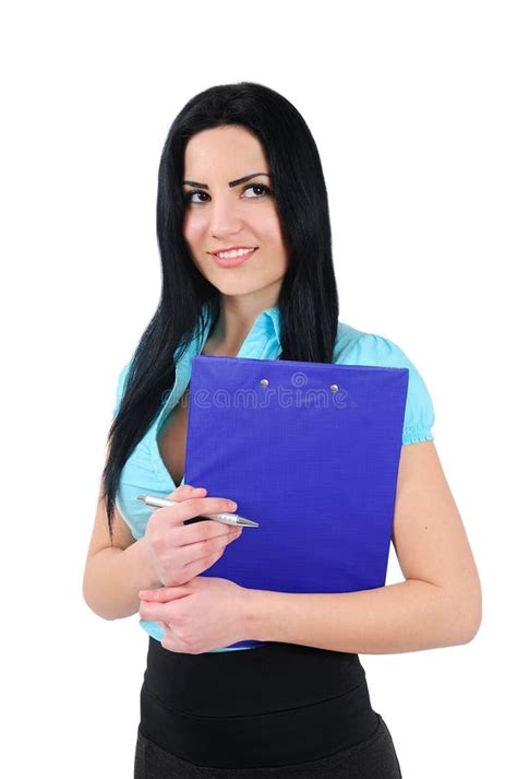 Isolated Business Girl Stock Photo Image Of Face Executive 34451194