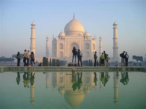 Hd Wallpaper India The Taj Mahal Temple Castle Monument Agra