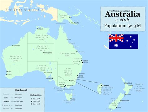 A Greater Commonwealth of Australia : imaginarymaps