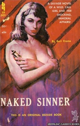Bedside Books Bb Naked Sinner By Bart Frame Cover Art By Unknown Vintage Greenleaf