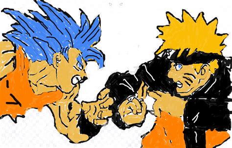 Bad Goku Vs Naruto Art By Datgoatjack On Newgrounds