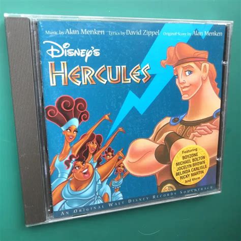Alan Menken Disney Hercules Animated Film Soundtrack Ost Cd Boyzone