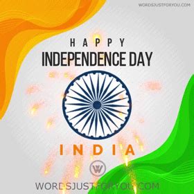 Happy independence day whatsapp sms and facebook messages are what we are going to cover today in this article.indian independence day is just a couple. Happy Independence Day India Gif - 6478 | Words Just for ...