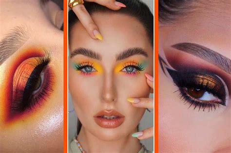 15 Orange Eyeshadow Looks And How To Wear Them Beauty With Hollie