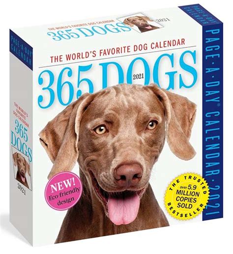 365 Dogs Desk Calendar