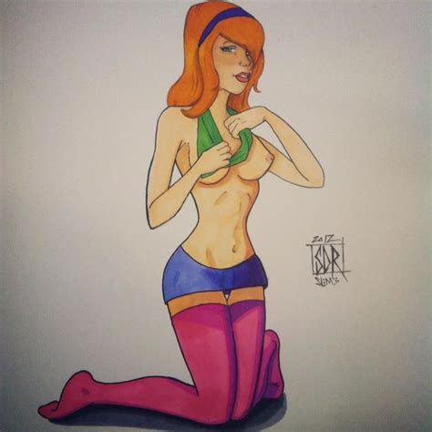 Rule 34 Daphne Blake Female Female Only Hanna Barbera Human Nipples