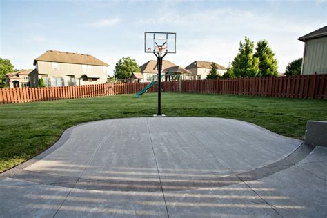 Get Your Game On Improve Your Skills On An Outdoor Concrete Basketball
