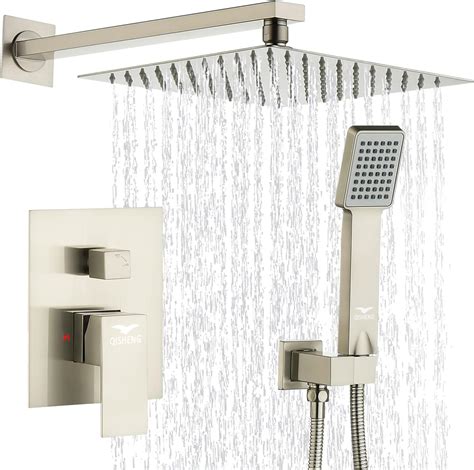 Qisheng High Pressure Shower System With Inches Rain Shower Head